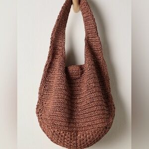 Free People Sintra Straw Tote